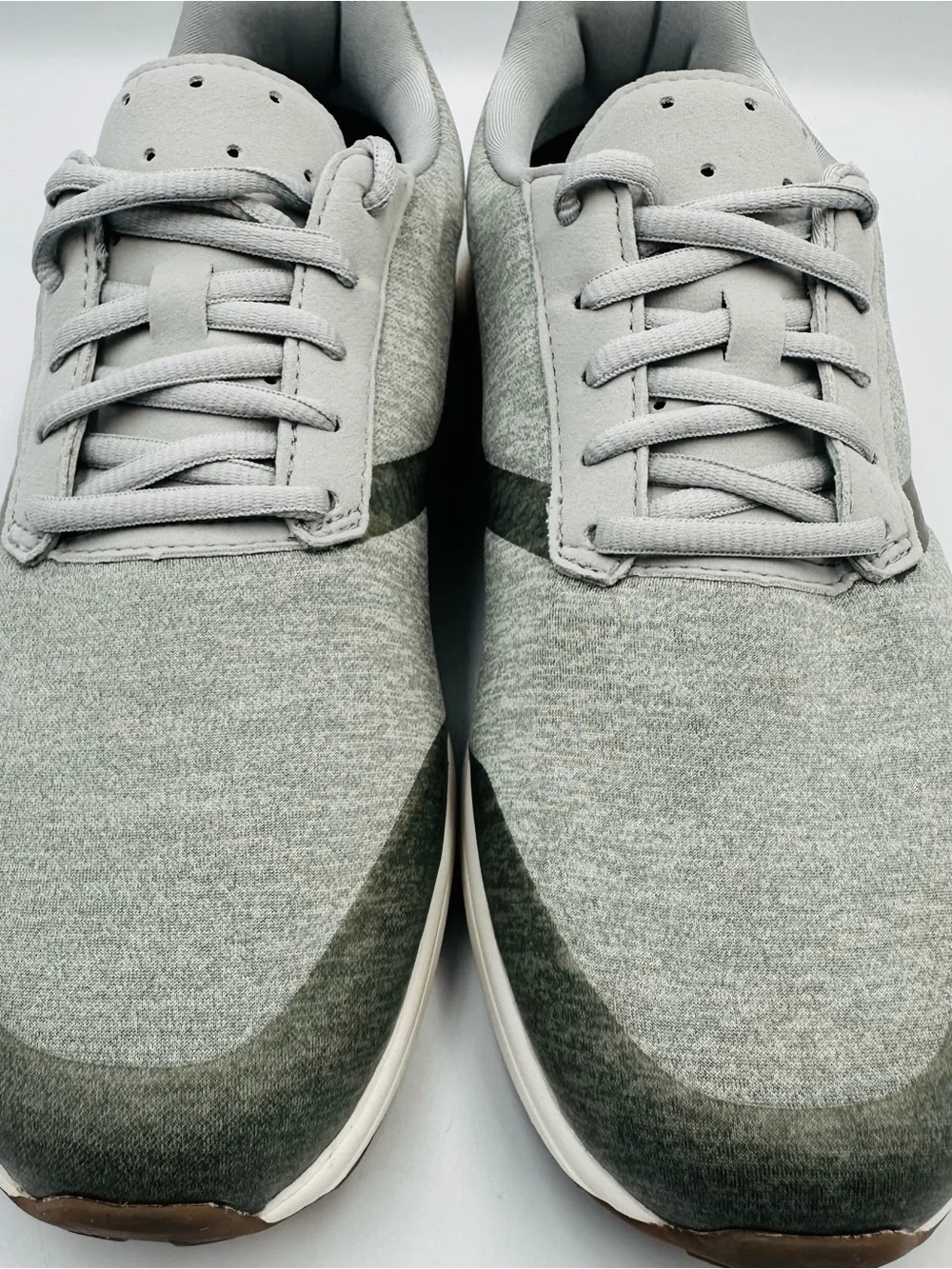 York Athletics The Henry Sweatshirt Runner Grey Heather Sneaker Men 9.5 Women 11